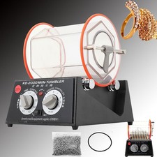 5KG Poliertrommel Schmuck-Poliermaschine 60 W Rotary Tumbler Oberflächenpolierer