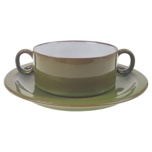 Suppentasse mit untertasse - suppentasse,