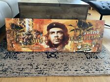 Wandbild Che Guevara Cuba Holz 33x95 
