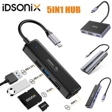 IDSONIX 5in1 USB C Hub 4K HDMI