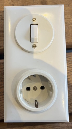 Kombi bakelit lichtschalter - kombi,