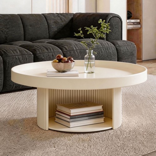 Runder couchtisch mit - couchtisch,