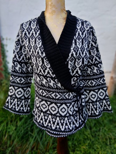 Woll wickeljacke qiero - woll,