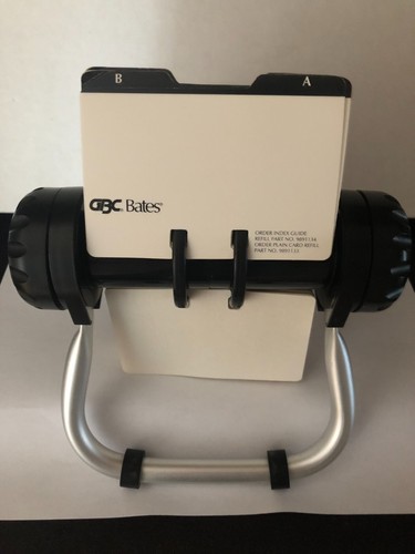 Gbc bates rolodex rotary to - rolodex,