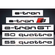 Für Audi etronGT 50quattro 55quattro Schriftzug Embleme Aufkleber Badge Auto NEW