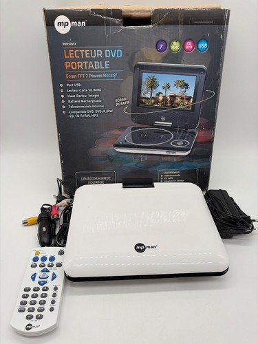 Tragbarer dvd player - tragbarer, mit
