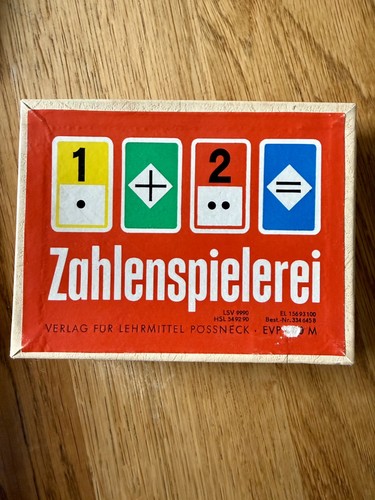 Zahlenspielerei kartenspiel - zahlenspielerei,