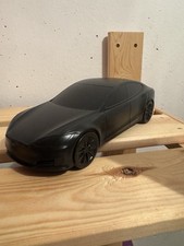 Tesla Model S Black Fabrikgeschenk Kunststoff Injection-Molded Modell PMMA