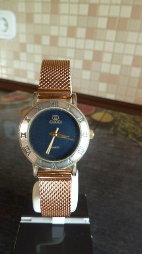 Gucci damenuhr ouarz - gucci, gold