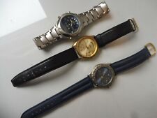 3 schöne Armbanduhren , Tempic , Denacci und Philip Persio , Herrenuhren  !