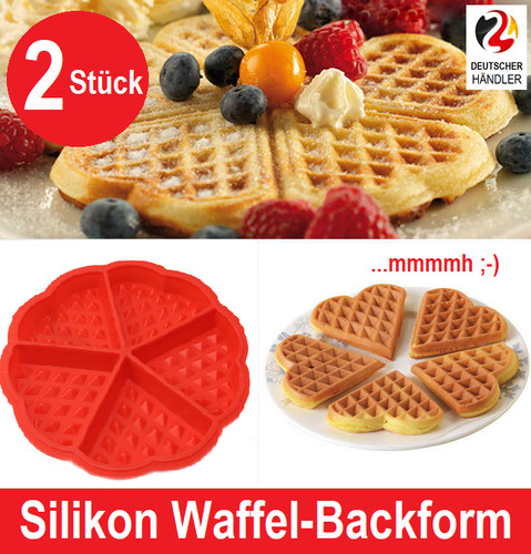 Waffelform herz waffel - waffelform, herz❤️waffel