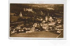 Deutschland Schlesien Kr. Frankenstein AK Camenz 1931 Luftfoto Schloss + Ort
