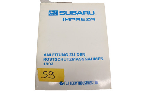 Reparatur handbuch subaru - reparatur,