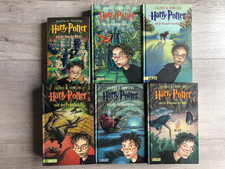Harry Potter Büchersammlung Band 1-4 und 6-7, deutsch, guter Zustand