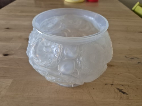 Lalique vase soucis 1930er - soucis,