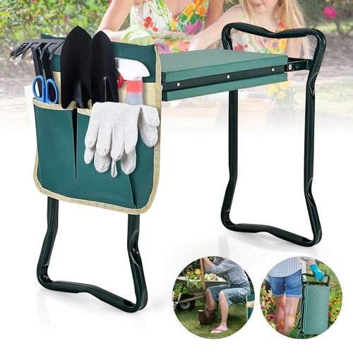 Kniebank gartenhocker 1 - kniebank, 2-in-1