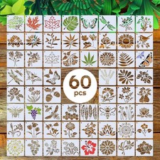Mal-Schablonen, 60 Stück