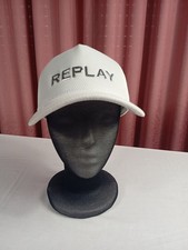 Replay Basecap Cap Weiß/Silber 55-60cm 