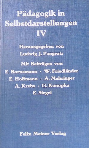Pädagogik - , in