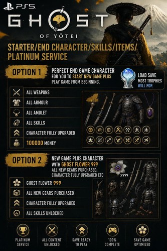 Ps5 ghost tsuthima - ps5, of