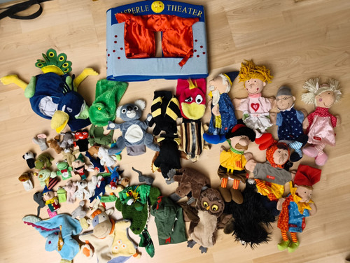 Handpuppen fingerpuppen - handpuppen,