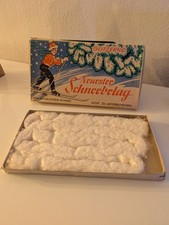 VEB Steinheid Baumschmuck Neuester Schneebelag DDR Originalverpackung Selten