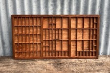 Vintage Holz Drucker Tablett