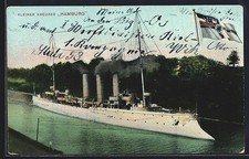 AK Kriegsschiff Kleiner