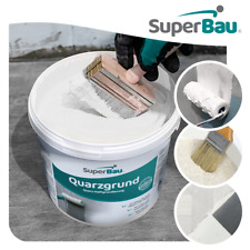 SuperBau Quarzgrund Quarzsand Haftgrund Fliese auf Fliese Putzgrundierung WEIß!