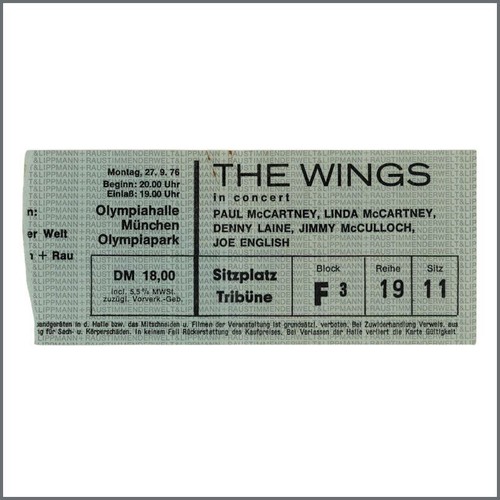 Paul mccartney wings 1976 - wings,