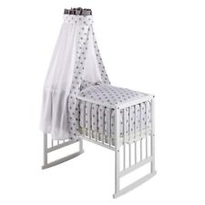 Schardt Multifunktionsbett Kinderbett Bett Vario 5-1 Weiß - Big Stars Grey