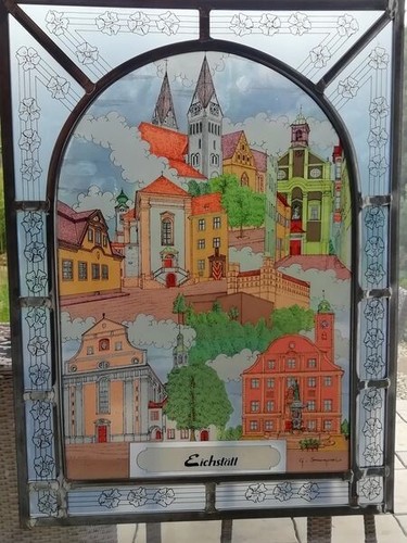 Bleiglasbild fenster - bleiglasbild,