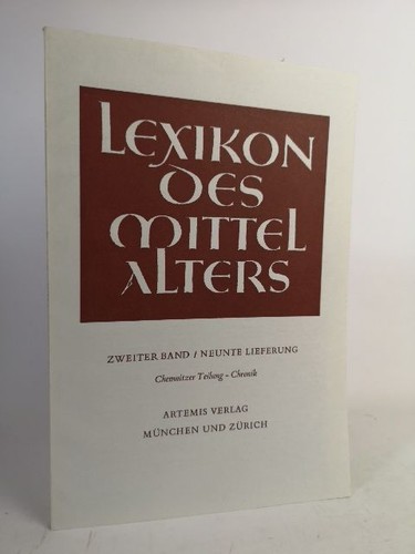 Lexikon des mittelalters - -,