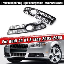 L+R Fog Light Grill Honeycomb