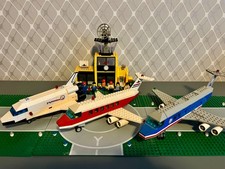 LEGO City Legoland System Set 6392 Airport Flughafen Retro Flugzeug Spaceshuttle