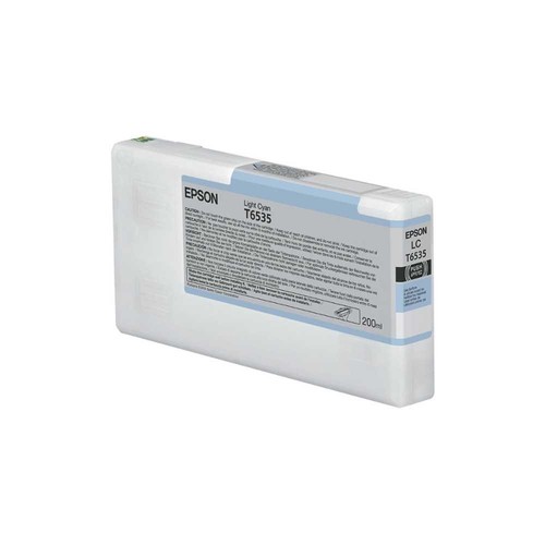 Epson patrone t6535 light - t6535, cyan
