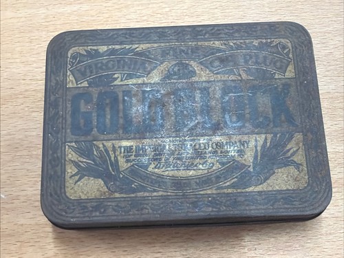 Vintage gold block - gold, tabak