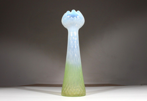 Jugendstil glas vase - jugendstil,