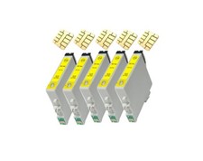 5 Druckerpatronen yellow