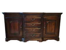 Sideboard im Kolonialstil, massives Eichenholz, Dunkelbraun gebeizt, Top Zustand