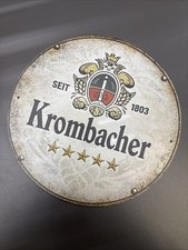 Krombacher Blechschild Pils