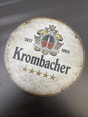 Krombacher blechschild pils - krombacher,