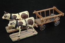 schönes altes Ochsengespann