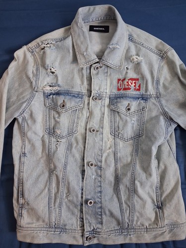 Diesel jeansjacke blau - jeansjacke,