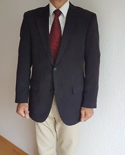 dunkelblaues Jacket / Sacco Größe 48 (M)