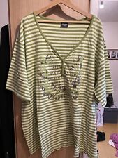 Damen T-Shirt grandiosa Größe 56/58 gebraucht in grün.