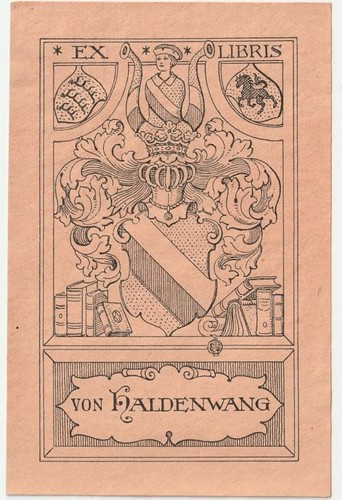 Anonym heraldisches exlibris - anonym:,
