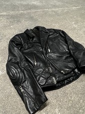 Vintage German Leather Biker