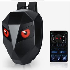 Wasserdicht Led Helm Laptop Motorrad Tasche DIY Rucksack Bluetooth Reisetasche 