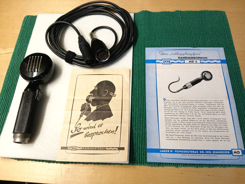 Sennheiser md4 handmikrophon - sennheiser,